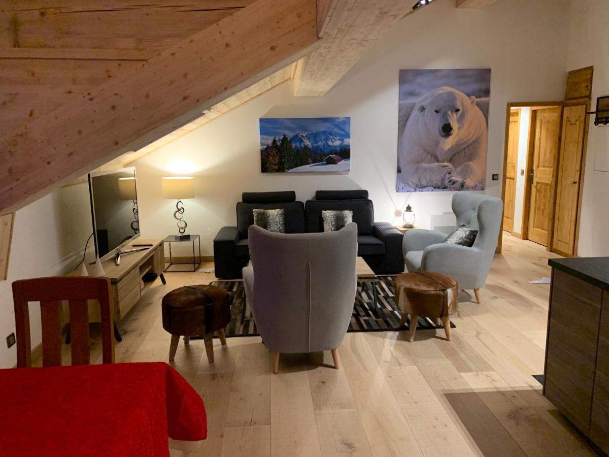 Arc 1950 - Derniere Etage Apartment Les Arcs  Bagian luar foto