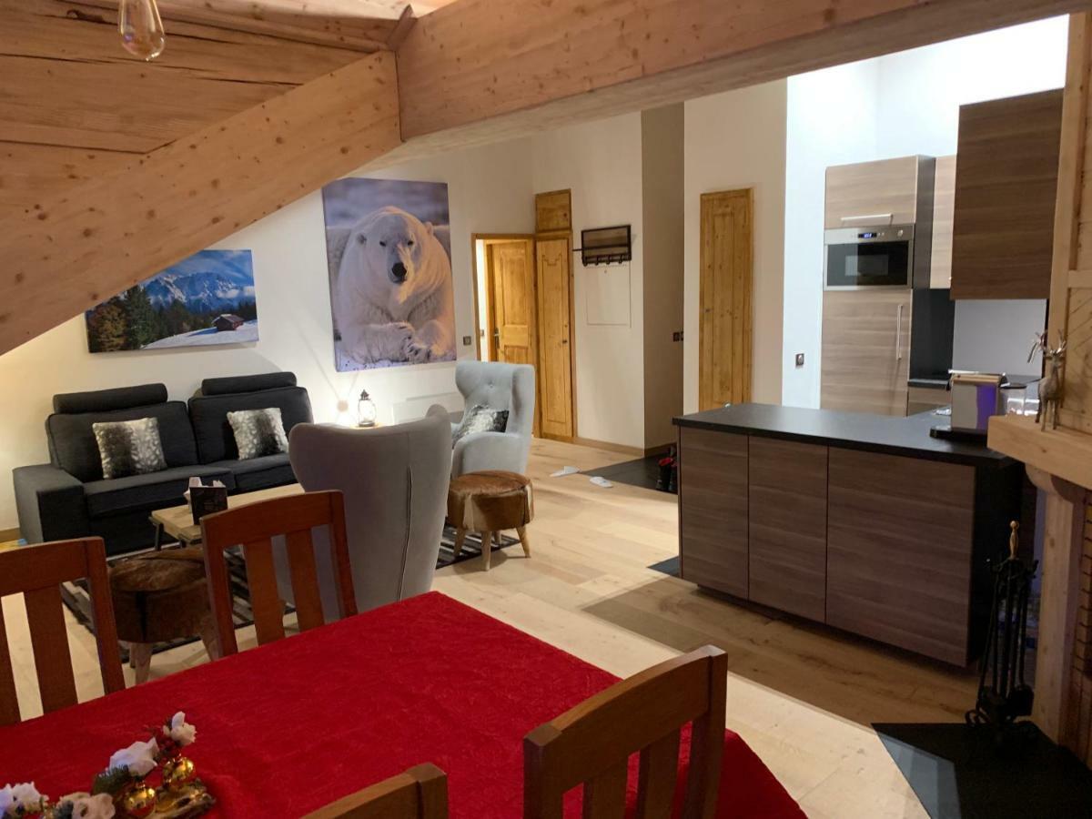 Arc 1950 - Derniere Etage Apartment Les Arcs  Bagian luar foto